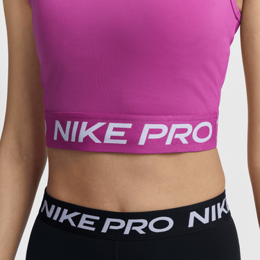 NIKE PRO WOMEN'S DRI-FIT CROPPED TANK TOP