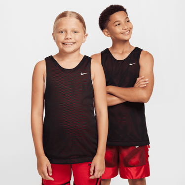 NIKE BIG KIDS' DRI-FIT REVERSIBLE JERSEY