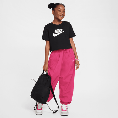 NIKE SPORTSWEAR BIG KIDS' (GIRLS') CROPPED T-SHIRT