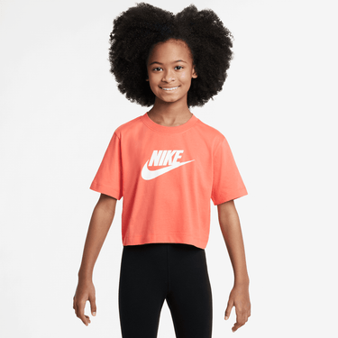 NIKE SPORTSWEAR BIG KIDS' (GIRLS') CROPPED T-SHIRT