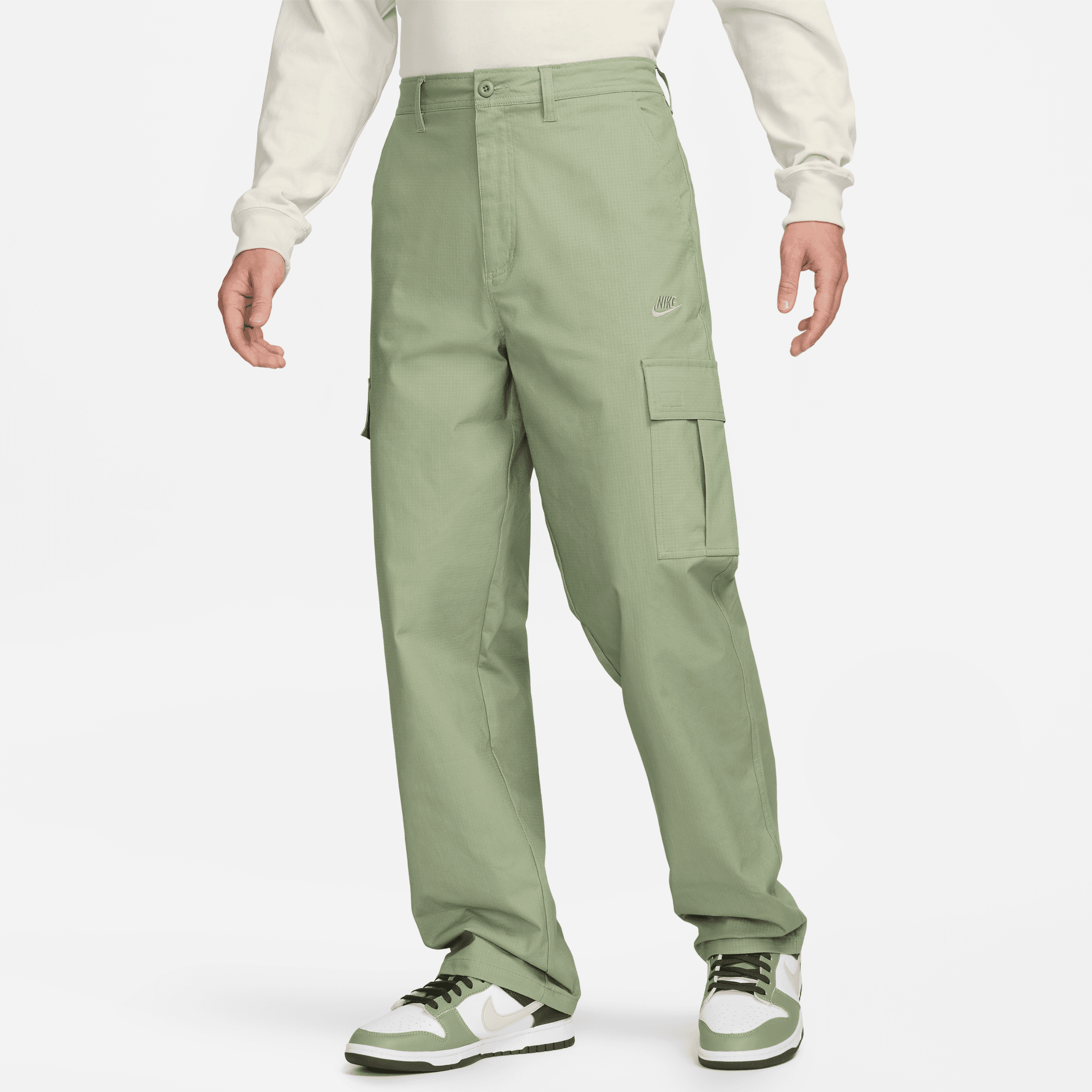 NIKE CLUB MEN'S CARGO PANTS OIL GREEN/OIL GREEN – Park Outlet Ph