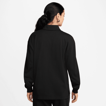 NIKE SPORTSWEAR ESSENTIAL WOMEN'S OVERSIZED LONG-SLEEVE POLO