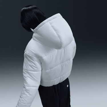 NIKE SPORTSWEAR CLASSIC PUFFER WOMEN'S THERMA-FIT LOOSE HOODED JACKET