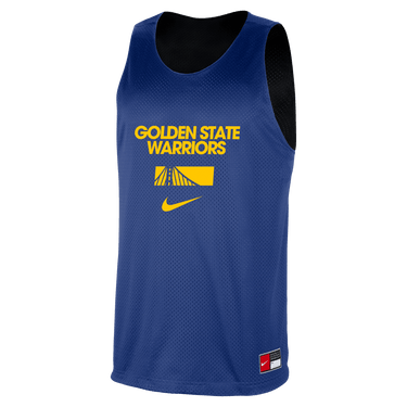 GOLDEN STATE WARRIORS COURTSIDE MEN'S NIKE NBA MESH PRACTICE JERSEY