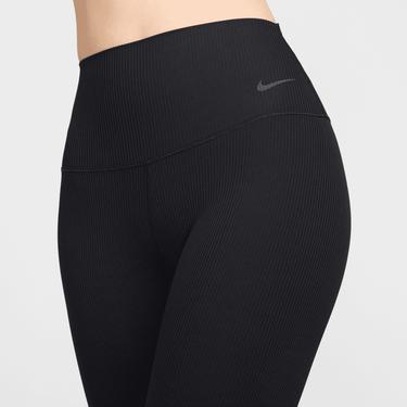 NIKE ZENVY RIB WOMEN'S GENTLE-SUPPORT HIGH-WAISTED 7/8 LEGGINGS