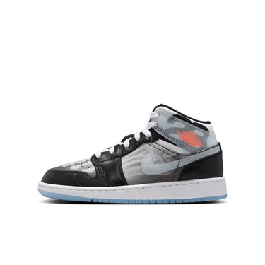 AIR JORDAN 1 MID SNEAKER SCHOOL BIG KIDS' SHOES