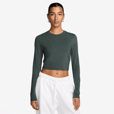 NIKE SPORTSWEAR CHILL KNIT WOMEN'S SLIM LONG-SLEEVE CROPPED TOP