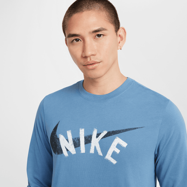 NIKE MEN'S DRI-FIT LONG-SLEEVE FITNESS T-SHIRT