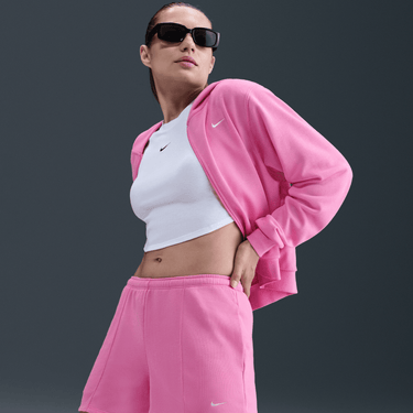 NIKE SPORTSWEAR WOMEN'S MID-RISE 4" FRENCH TERRY SHORTS