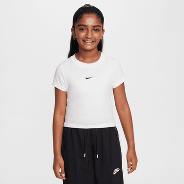 NIKE SPORTSWEAR BIG KIDS' (GIRLS') CROPPED T-SHIRT