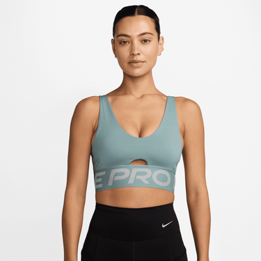 NIKE PRO INDY PLUNGE WOMEN'S MEDIUM-SUPPORT PADDED SPORTS BRA
