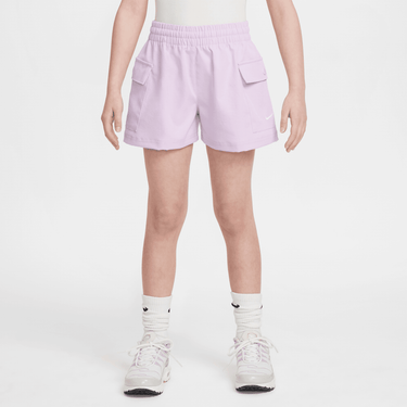 NIKE SPORTSWEAR GIRLS' WOVEN CARGO SHORTS