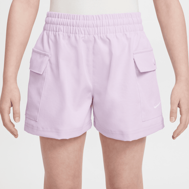 NIKE SPORTSWEAR GIRLS' WOVEN CARGO SHORTS