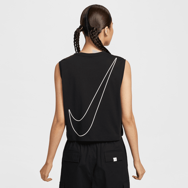 NIKE SPORTSWEAR CLUB WOMEN'S SLEEVELESS CROPPED TEE