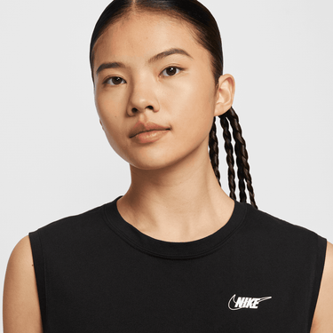 NIKE SPORTSWEAR CLUB WOMEN'S SLEEVELESS CROPPED TEE