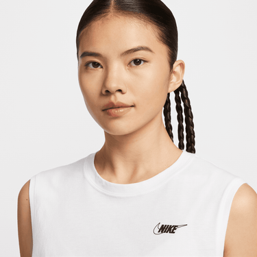 NIKE SPORTSWEAR CLUB WOMEN'S SLEEVELESS CROPPED TEE