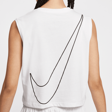 NIKE SPORTSWEAR CLUB WOMEN'S SLEEVELESS CROPPED TEE
