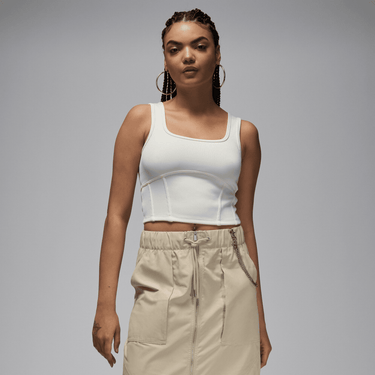 JORDAN WOMEN'S CROPPED TANK TOP