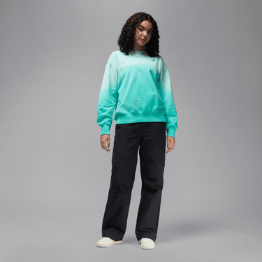 JORDAN FLIGHT FLEECE WOMEN'S FRENCH TERRY CREW-NECK SWEATSHIRT