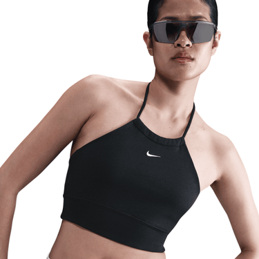 NIKE SPORTSWEAR CHILL TERRY WOMEN'S SLIM CROPPED FRENCH TERRY HALTER TOP
