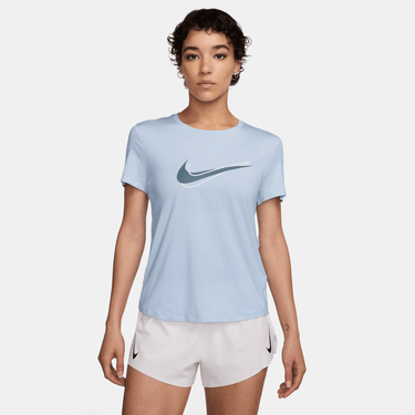 NIKE ONE SWOOSH WOMEN'S DRI-FIT SHORT-SLEEVE RUNNING TOP