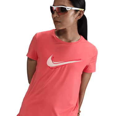 NIKE ONE SWOOSH WOMEN'S DRI-FIT SHORT-SLEEVE RUNNING TOP