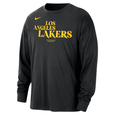 LOS ANGELES LAKERS COURTSIDE MEN'S NIKE NBA LONG-SLEEVE T-SHIRT