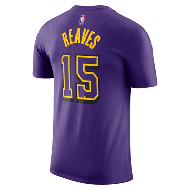 AUSTIN REEVES LOS ANGELES LAKERS ESSENTIAL CITY EDITION MEN'S NIKE NBA T-SHIRT