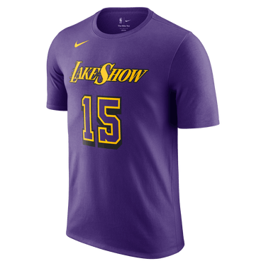 AUSTIN REEVES LOS ANGELES LAKERS ESSENTIAL CITY EDITION MEN'S NIKE NBA T-SHIRT