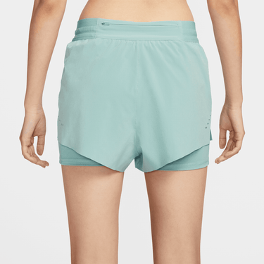 NIKE SWIFT WOMEN'S DRI-FIT MID-RISE 2-IN-1 RUNNING SHORTS