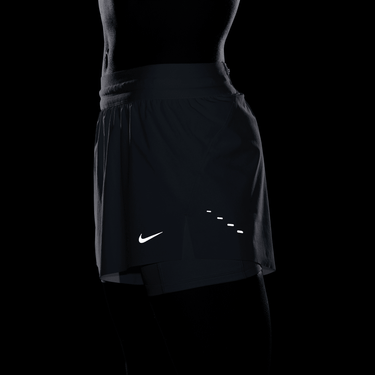 NIKE SWIFT WOMEN'S DRI-FIT MID-RISE 2-IN-1 RUNNING SHORTS