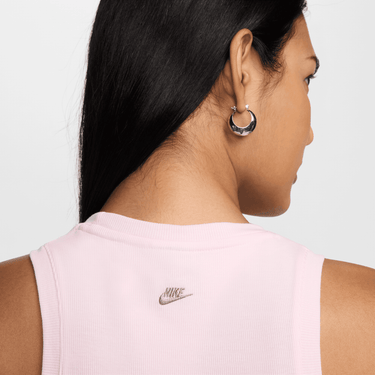 NIKE SPORTSWEAR CHILL KNIT WOMEN'S CROPPED MINI-RIB TANK TOP