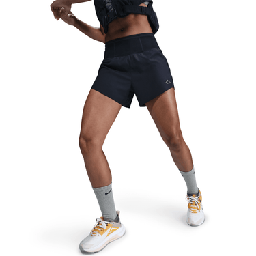 NIKE TRAIL WOMEN'S DRI-FIT BRIEF-LINED RUNNING SHORTS