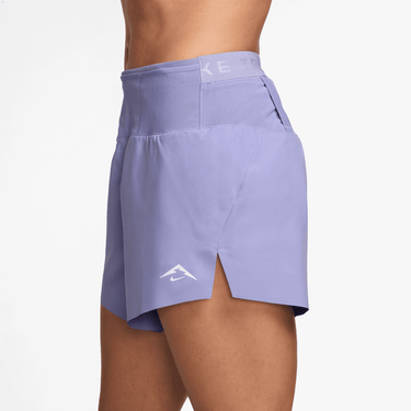 NIKE TRAIL WOMEN'S DRI-FIT BRIEF-LINED RUNNING SHORTS