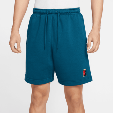 NIKECOURT HERITAGE MEN'S DRI-FIT FLEECE TENNIS SHORTS
