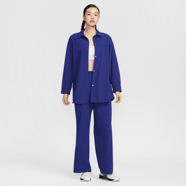 NIKE 24.7 PERFECTSTRETCH WOMEN'S DRI-FIT OVERSIZED LONG-SLEEVE SHIRT