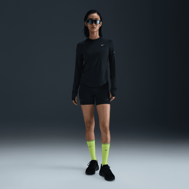 NIKE SWIFT WOMEN'S DRI-FIT UV LONG-SLEEVE CREW-NECK RUNNING TOP