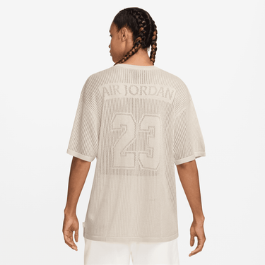 AIR JORDAN MEN'S KNIT JERSEY TOP