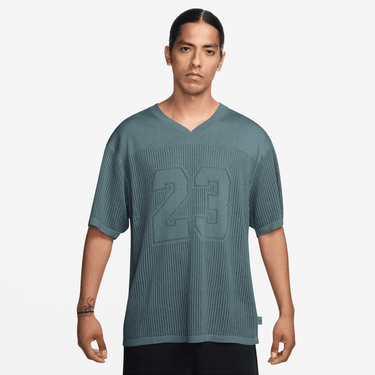 AIR JORDAN MEN'S KNIT JERSEY TOP