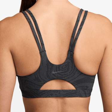 NIKE ZENVY WOMEN'S LIGHT-SUPPORT PADDED PRINTED SPORTS BRA