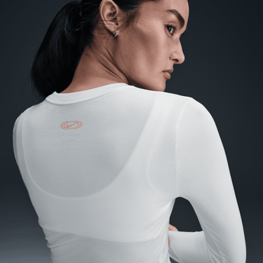 NIKE SPORTSWEAR WOMEN'S KNIT LONG-SLEEVE CROPPED TOP