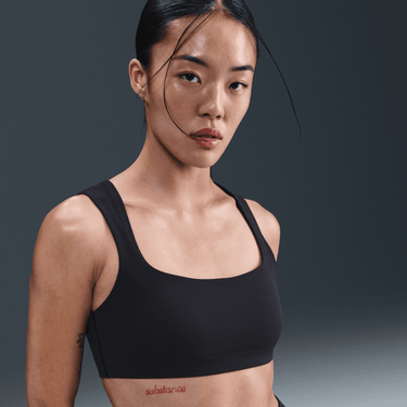 NIKE ZENVY WOMEN'S LIGHT-SUPPORT LIGHTLY LINED SPORTS BRA
