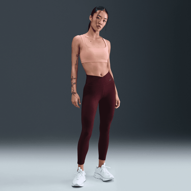 NIKE ZENVY WOMEN'S LIGHT-SUPPORT LIGHTLY LINED SPORTS BRA