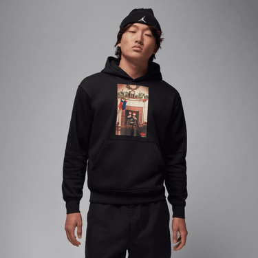 JORDAN JUMPMAN "CHIMNEY" MEN'S FLEECE PULLOVER HOODIE