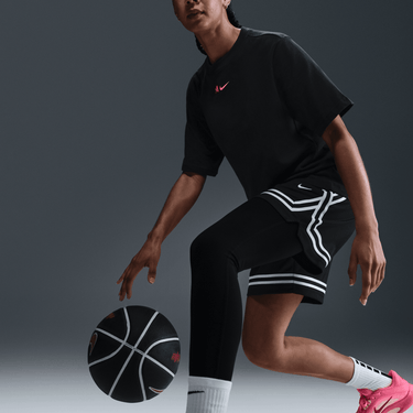 A'JA WILSON WOMEN'S A'SYMMETRIC MID-RISE SINGLE-LEG BASKETBALL LEGGINGS