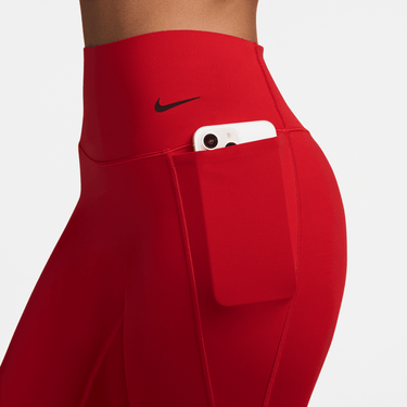 NIKE UNIVERSA WOMEN'S MEDIUM-SUPPORT HIGH-WAISTED 7/8 LEGGINGS WITH POCKETS