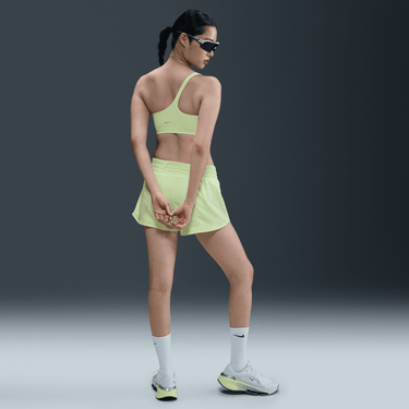 NIKE ZENVY ASYMMETRICAL WOMEN'S LIGHT-SUPPORT PADDED SPORTS BRA