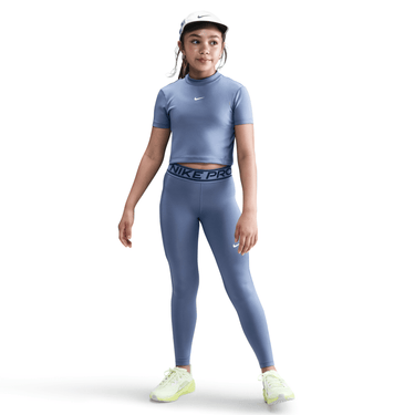NIKE PRO GIRLS' MID-RISE LEGGINGS