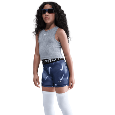 NIKE PRO BIG KIDS' (GIRLS') DRI-FIT 3" SHORTS