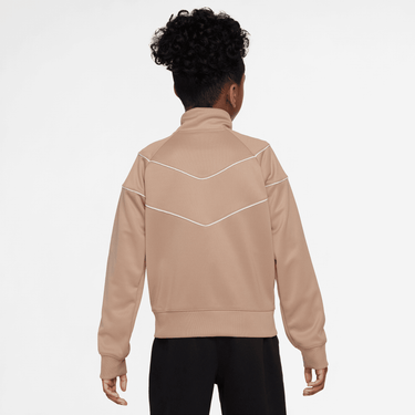 NIKE SPORTSWEAR BIG KIDS' (GIRLS') KNIT TRACK JACKE T